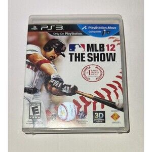 MLB 12: The Show Playstation 3 PS3  GET IT FAST ~ US SHIPPER, Game‎ Manual